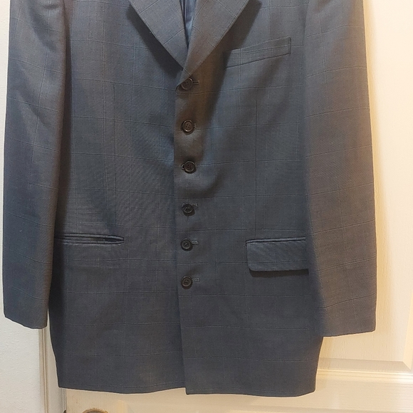 Bendetti Classic Gray Men's Blazer Size 42R - Picture 6 of 16